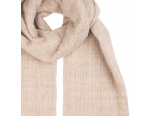Winter Scarf Women 50x210 Cm Pink Textile - 50*210 cm
