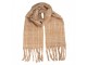 Winter Scarf Women 50x210 Cm Brown Textile - 50*210 cm Clayre & Eef