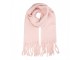 Winter Scarf Women 40x190 Cm Pink Textile - 40*190 cm Clayre & Eef