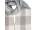 Winter Scarf Women 50x210 Cm Grey Textile - 50*210 cm Clayre & Eef