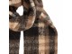 Winter Scarf Women 50x210 Cm Brown Textile - 50*210 cm Clayre & Eef