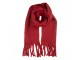 Winter Scarf Women 40x190 Cm Red Textile - 40*190 cm Clayre & Eef