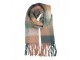 Winter Scarf Women 38x200 Cm Green Textile - 38*200 cm Clayre & Eef