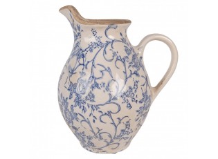 Keramický džbán s modrými květy Henria M - 21*16*24 cm
