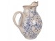 Keramický džbán s modrými květy Henria M - 21*16*24 cm Clayre & Eef