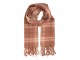 Winter Scarf Women 50x210 Cm Pink Textile - 50*210 cm Clayre & Eef