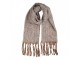 Winter Scarf Women 50x210 Cm Grey Textile - 50*210 cm Clayre & Eef