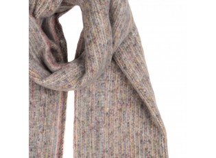 Winter Scarf Women 50x210 Cm Grey Textile - 50*210 cm
