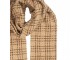 Winter Scarf Women 50x210 Cm Beige Textile - 50*210 cm Clayre & Eef