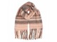Winter Scarf Women 50x180 Cm Pink Textile - 50*180 cm Clayre & Eef