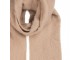 Winter Scarf Women 40x190 Cm Beige Textile - 40*190 cm Clayre & Eef