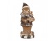 Christmas Decoration Figurine Gingerbread Man 8x8x20 Cm - 8*8*20 cm Clayre & Eef