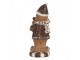 Christmas Decoration Figurine Gingerbread Man 8x8x20 Cm - 8*8*20 cm Clayre & Eef