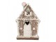 Perníková LED chaloupka Gingerbread Cotti - 14*9*21 cm Clayre & Eef
