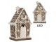 Perníková LED chaloupka Gingerbread Cotti - 14*9*21 cm Clayre & Eef