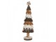 Dekorace cukrový stromek Gingerbread Tree - Ø 12*39 cm Clayre & Eef