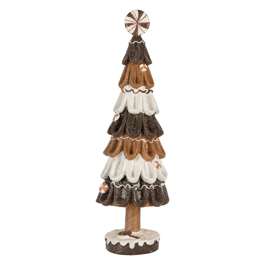 Dekorace cukrový stromek Gingerbread Tree - Ø 12*39 cm