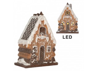 Perníková LED chaloupka Gingerbread Cotti - 15*8*19 cm