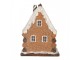Perníková LED chaloupka Gingerbread Cotti - 15*8*19 cm Clayre & Eef