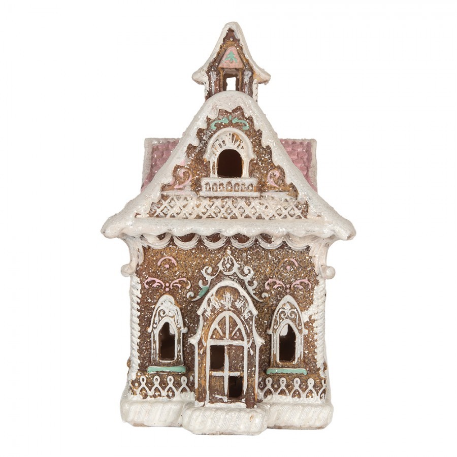Perníková LED chaloupka Gingerbread Cotti - 16*15*25 cm