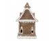 Perníková LED chaloupka Gingerbread Cotti - 16*15*25 cm Clayre & Eef