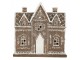 Perníková LED chaloupka Gingerbread Cotti - 26*10*25 cm Clayre & Eef