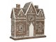 Perníková LED chaloupka Gingerbread Cotti - 26*10*25 cm Clayre & Eef
