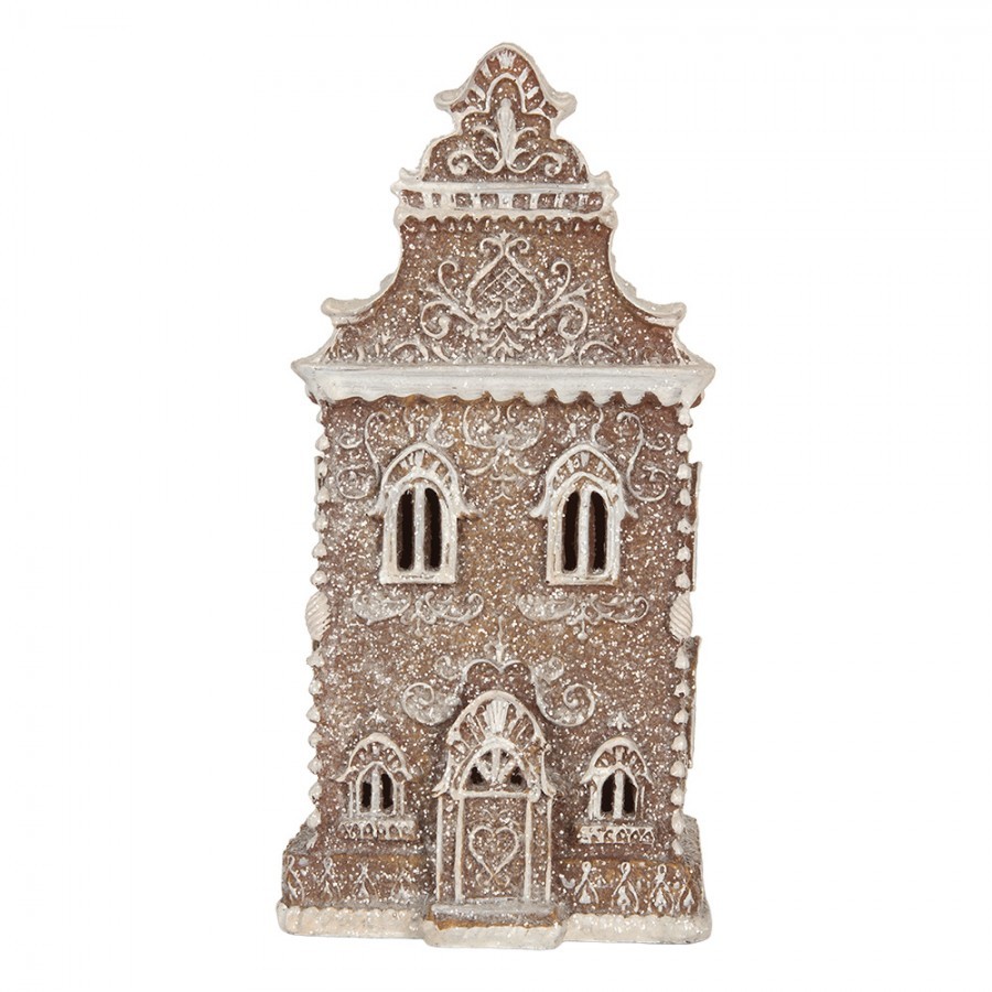 Perníkový LED domek Gingerbread Cotti - 12*11*25 cm