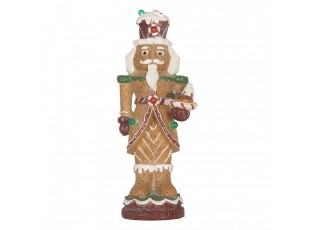 Perníkový LED Louskáček Gingerbread Nutcracker - - 13*10*31 cm / 3*AAA