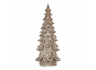 Dekorace perníkový stromek Gingerbread Tree - 14*14*30 cm