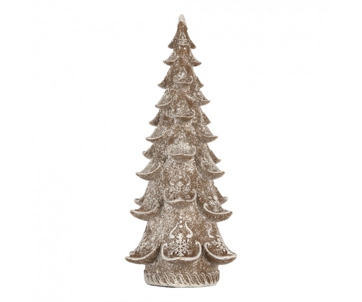 Dekorace perníkový stromek Gingerbread Tree - 14*14*30 cm Clayre & Eef