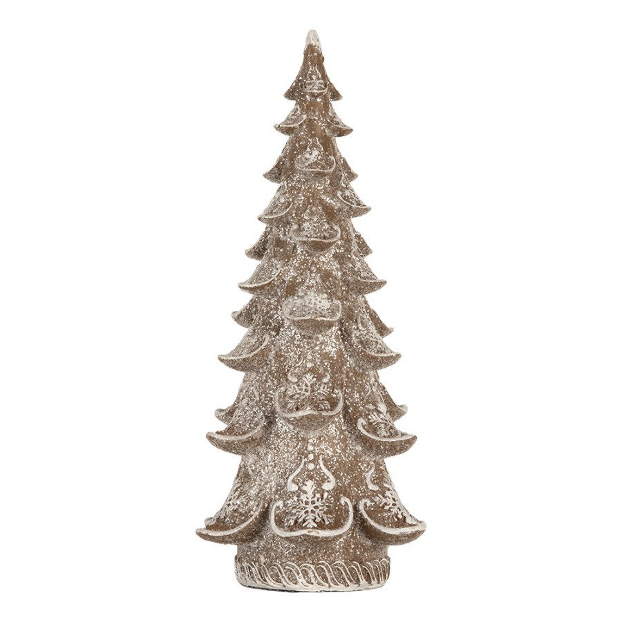 Dekorace perníkový stromek Gingerbread Tree - 14*14*30 cm