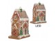 Perníkový LED domek Gingerbread Cotti Candy - 15*9*20 cm Clayre & Eef