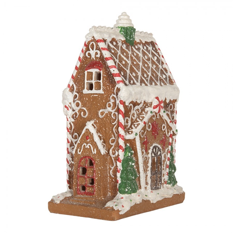 Perníkový LED domek Gingerbread Cotti Candy - 15*9*20 cm