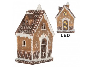 Perníková LED chaloupka Gingerbread Cotti - 13*9*20 cm