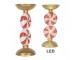Christmas Decoration With LED Lighting ? 11x23 Cm Gold Colored Plastic - ? 10*23 cm Clayre & Eef