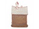 Perníková LED chaloupka Gingerbread Cott - 16*12*23 cm Clayre & Eef