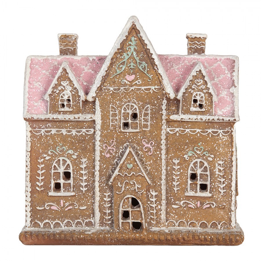 Perníkový LED domek Gingerbread Cotti - 21*8*20 cm