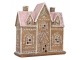 Perníkový LED domek Gingerbread Cotti - 21*8*20 cm Clayre & Eef