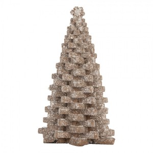 Dekorace perníkový stromek Gingerbread Tree - 15*15*25 cm