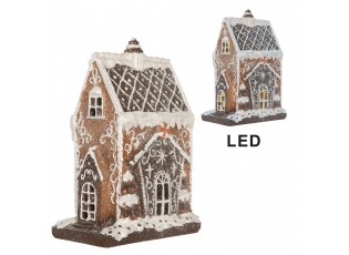 Perníková LED chaloupka Gingerbread Cotti - 15*9*20 cm