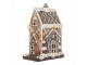 Perníková LED chaloupka Gingerbread Cotti - 15*9*20 cm Clayre & Eef