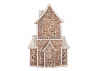 Perníková LED chaloupka Gingerbread Cott - 16*8*23 cm