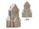 Perníkový LED domek Gingerbread Cotti - 23*11*33 cm Clayre & Eef