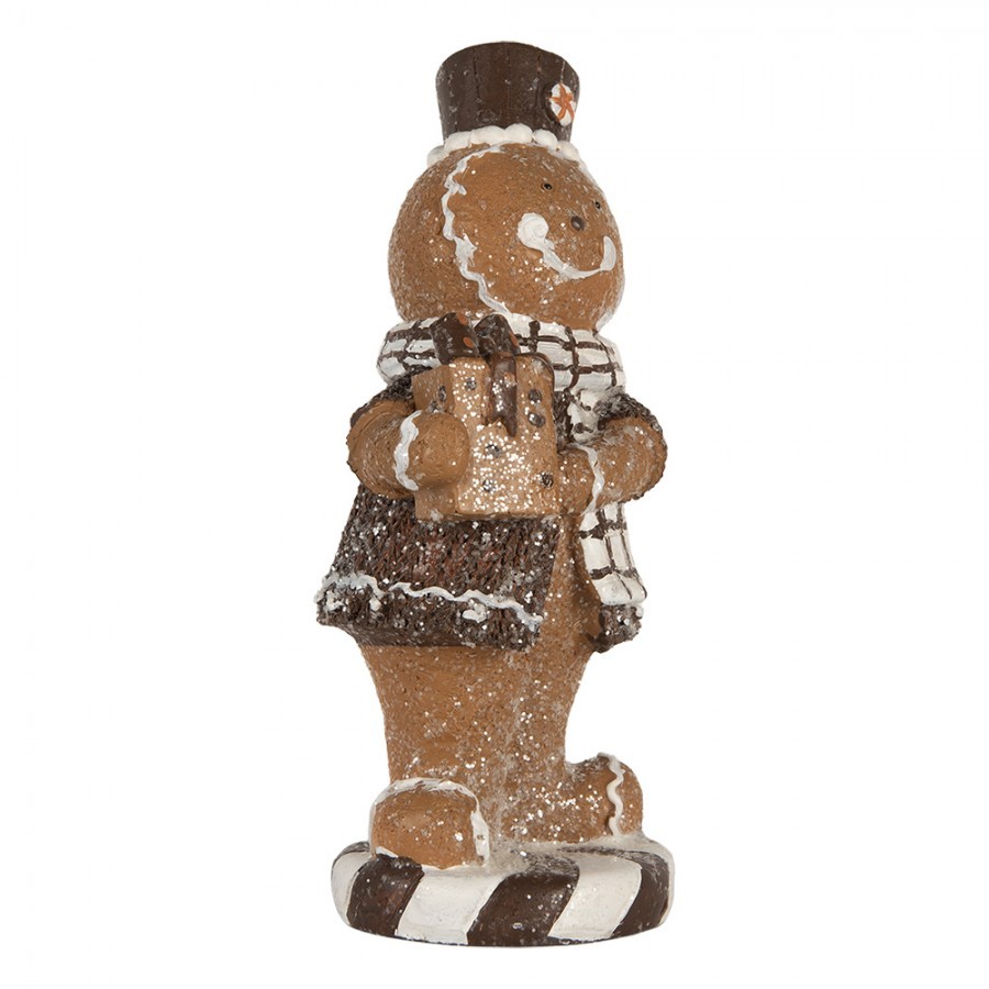 Christmas Decoration Figurine Gingerbread Man 9x8x20 Cm - 9*8*20 cm