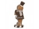 Christmas Decoration Figurine Gingerbread Man 9x8x20 Cm - 9*8*20 cm Clayre & Eef