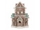 Perníkový LED domek Gingerbread Cotti - 15*12*20 cm Clayre & Eef