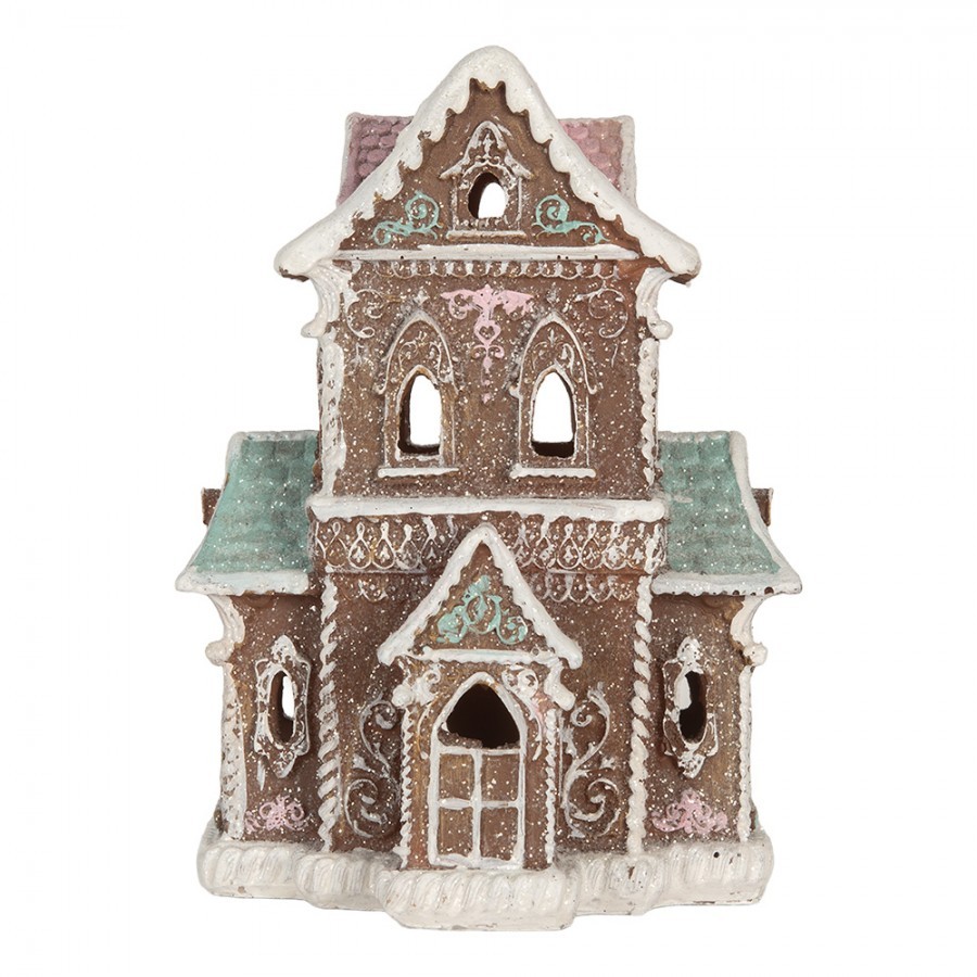 Perníkový LED domek Gingerbread Cotti - 15*12*20 cm