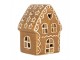 Perníková LED chaloupka Gingerbread Cott - 8*6*11 cm Clayre & Eef