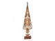 Dekorace perníkový stromek Gingerbread Tree - Ø 10*39 cm Clayre & Eef
